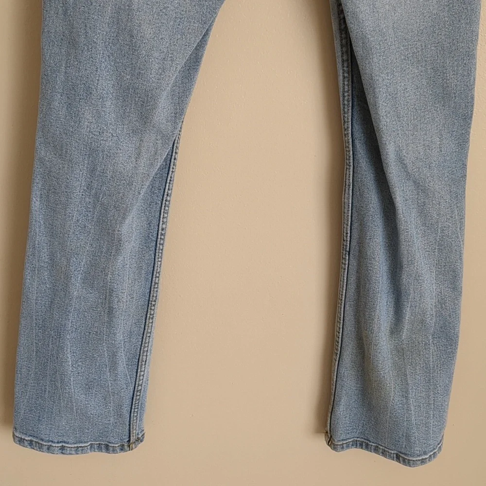 511 Slim Levi's Patch Jeans Light Wash Distressed (Kids Size 14 Regular)